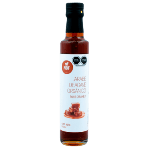 Jarabe de Ageve organico sabor caramelo NBF 260ml