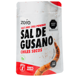 Sal de Gusano Chiles Secos 120 ZOFO