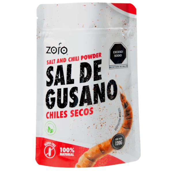 Sal de Gusano Chiles Secos 120 ZOFO