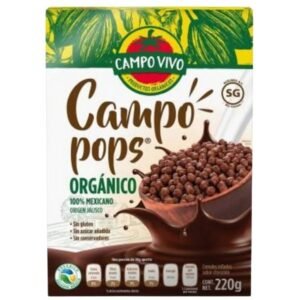 Cereal Organico Campo Pops Chocolate Campo Vivo