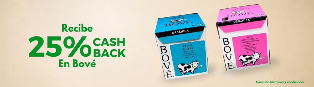 Banner Leche Bove Organic Depot